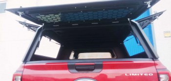 Hard Top Metálico Ford Ranger/Raptor 2023 ventanas abatibles
